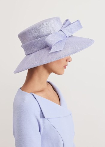 Phase Eight Blue Bow Hats Blue Canada | EPAFRT-762